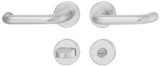 Sada dveřních klik, Hliník, Hoppe, Paris 138L/42KV/42KVS