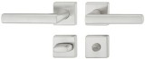 Sada dveřních klik, Nerez, Hoppe, Dallas E1643Z/52KV/52KVS