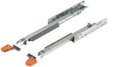 Skrytý výsuv, Blum Movento 766 H plnovýsuv, nosnost do 70 kg, ocel, povrchová montáž, se zajišťovacím kováním, artikl identický s předchůdcem