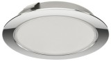 Stropní svítidlo pro zápustnou/povrchovou montáž, Häfele Loox LED 3039, 24 V, 3pólové (tunable white), průměr vrtaného otvoru 55 mm, ocel