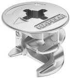 Tělo spoje, Häfele Minifix® 15, zinková slitina, s límcem