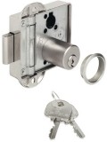 Trojcestný zámek, Häfele Standard-Nova, s vložkou s pinovými stavítky, standardní profil, backset 40 mm