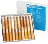 Tvrdý vosk, moderní barvy, pro retuše/opravy, přípravky na údržbu povrchu