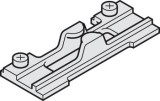 Vložený doraz, Pro montáž do vodicí kolejnice, 33 x 90 mm (Š x D)