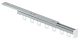 Výsuvná šatní tyč, K přišroubování pod police nebo horní panely korpusu