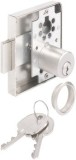 Zámek se závorou k přišroubování, Häfele Symo FM Pro, s pevnou vložkou s pinovými stavítky, individuální uzamykací systém HK/GHK, backset 40 mm, Service+
