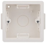 Zapuštěná krabička pro montáž do dutých stěn, pro terminál pro úsporu energie