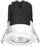 Zapuštěné svítidlo pro montáž na strop, Häfele Lighting R One Connect 2pólové (jednobarevné), 24 V, 12 W, průměr vrtaného otvoru 68 mm