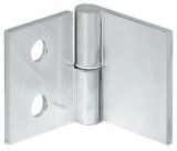 Závěs pro skleněné dveře, Pro skleněné/dřevěné konstrukce, úhel otevření 180°